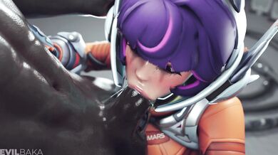 Juno's Delicious Blacked Blowjob Experience with Evilbaka
