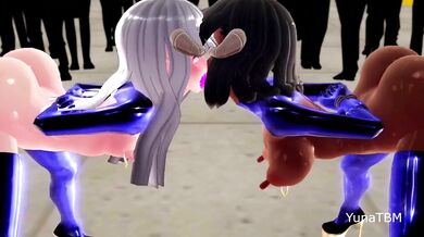 Taming the Wild Beast Mistress - Yuna's Hentai Compilation