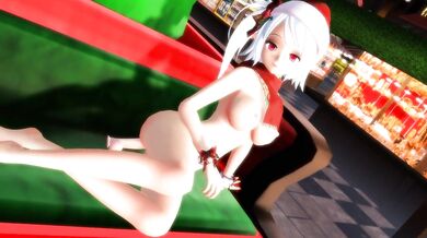 Horny Santas and Naughty Elves at the Christmas Market Orgy