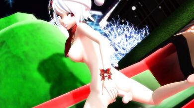 Horny Santas and Naughty Elves at the Christmas Market Orgy