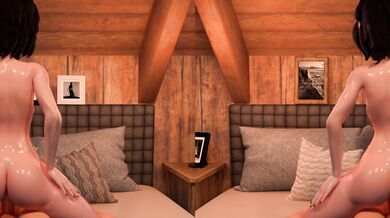 Aunt Cass' Forbidden Fuckfest in Virtual Reality