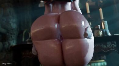 Jiggling around in her new outfit, the seductive Hex Maniacs ass was hard to miss.