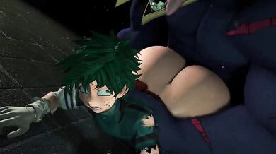Rewritten: "My deformed butt-hole gets pounded by a muscular stud!"