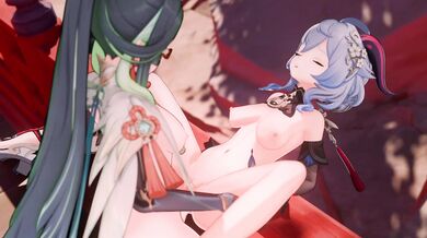 'Sexual Exploration with a Futa Goddess in Flower Fields - Clean 1080p'