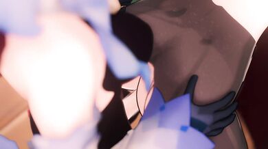 'A Day at the Beach with Ganyu and Shenhe: Clean, Clothed, and Infected Hearts'