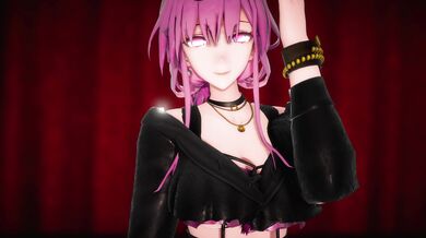 'Kissing and Licking in the Dark with a Sexy Dancer (000MMD)'
