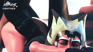 'Slave to her Master's Thirsty Cunt: Ahsoka's Top-down Bottoms-up Adventure with Nithes'.