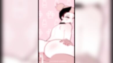 Snowy Silence - Genderbend Twink Internal Cumshot