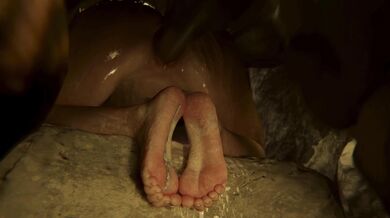 Shepard's Fertile Thrusts with Cum-Stained Krogan [Horny Adventures of the Zmsfm Duo]