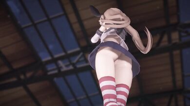Pussy Pounding on a Plane: Shimakaze's Sapphic Sexcapade with Poppin' Pussies