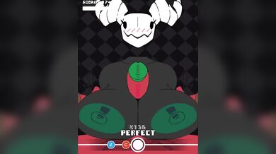 Horny Skeletal Goat-Mom F*cks in a Bangin' Reverse Gangbang