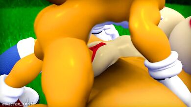 Sonic's Girlfriend Gets Tail-Happy with Sonic's Best Friend