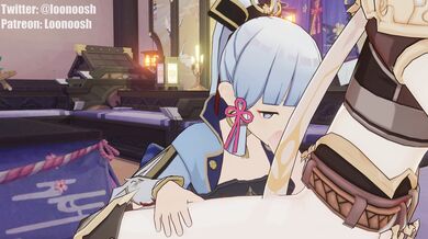 Screaming Orgasms with Ayaka and Aether in 4K Resolution - Loonoosh's Ultimate Collection