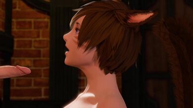 Deep Throating with Miqo'te