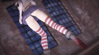 Love Me If You Can't - Shimakaze x Popipapi [MMD R18]