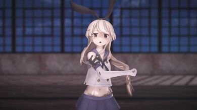 Love Me If You Can't - Shimakaze x Popipapi [MMD R18]
