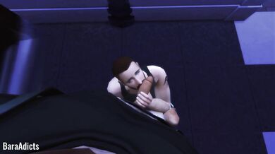 The Superheroes of Sim City: Chris Evans and Jason X-Men in a Naughty Threesome!