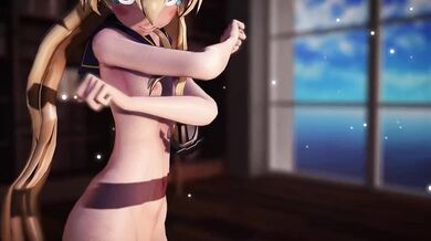 Naughty Student Shimakaze Gets Fucked Hard by Her Teacher in 'Hello, How are you (ver. 2) [MMD R18] Popipapi'