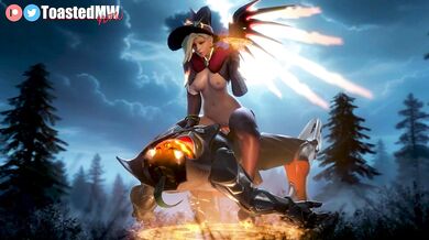 Mercy Rides Reaper's Meaty Sword in New XXX Scene (SNEAK PEAK)