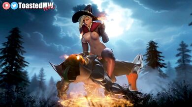 Mercy Rides Reaper's Meaty Sword in New XXX Scene (SNEAK PEAK)