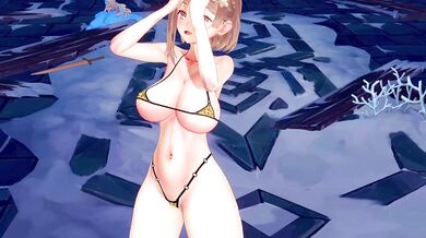 Tiny Tits and a Small Patch of Grass: Ryza from Reisalin Stout in MMD