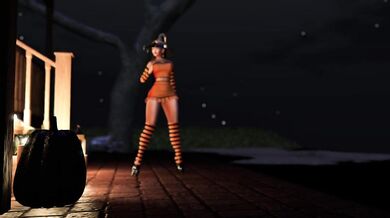 Zombie Rapes a Witch on Halloween Night