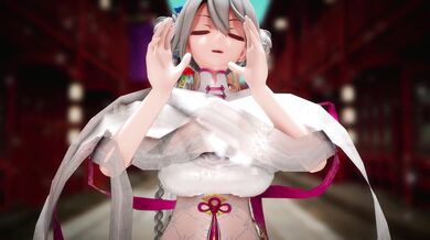 Busty babe's boob-popping dancehall dance, MMM-DDD (000MMD)