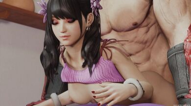 Xiaoyu gets all of Jin's attention in the bedroom [Savagecabbage]