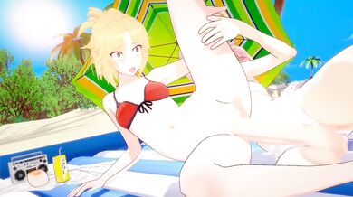 Astolfo Busts a Nut Inside Mordred's Tight Asshole in 'MordredFans - Astolfo Fucks Mordred 1'