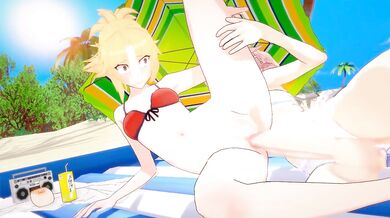 Astolfo Busts a Nut Inside Mordred's Tight Asshole in 'MordredFans - Astolfo Fucks Mordred 1'