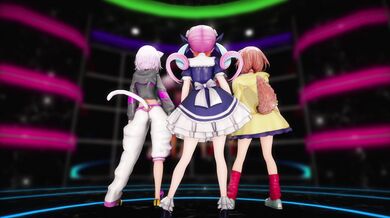 'Tiny Dancer Takes it Off to Hip Hop Beats (000MMD)'