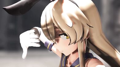 Shimakaze's Exciting Adventures of Love and Pleasure [R18 MMD]