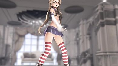 Shimakaze's Exciting Adventures of Love and Pleasure [R18 MMD]