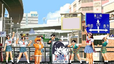 King of Fighters XI - Bao vs Athena and Asamiya - The Ultimate Hentai Battle