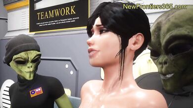 Alien Abductors: An Intergalactic Gangbang Adventure