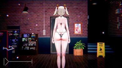 'Blazing hot lesbians Laysha and Chocolate Cream engage in passionate lovemaking with Burnice Whitea, in a fiery erotic scene.'