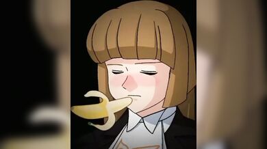 I am a horny redhead who loves to eat bananas in the bedroom.