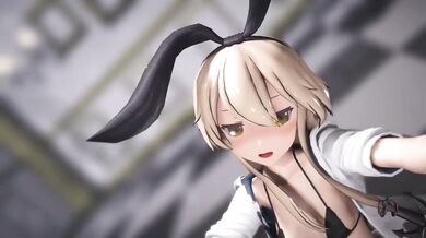 Avoiding Ambiguity with Shimakaze in 'Popipapi' MMD Porn