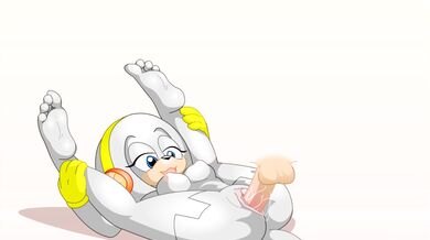 'Zeta gets pounded from behind by an army of males' part 1