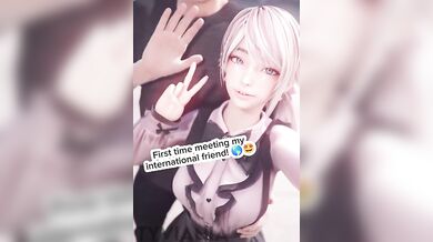 Asian Chick with the Dick