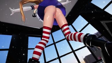 Dear My Future! - Shimakaze's Wet Popipapi Adventure [R18 MMD Hentai]