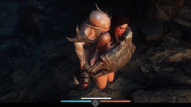Elder Scrolls V: Skyrim's Sexy Succubus Serana Gets Fucked by the Falmer