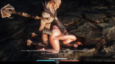 Elder Scrolls V: Skyrim's Sexy Succubus Serana Gets Fucked by the Falmer