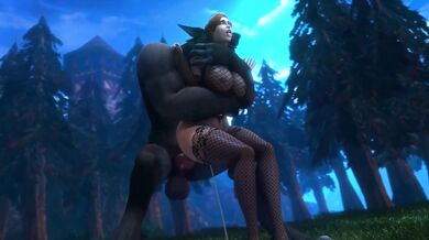 Werewolf's Halloween Orgy: Marked for a Sexy Howl-iday, Part II