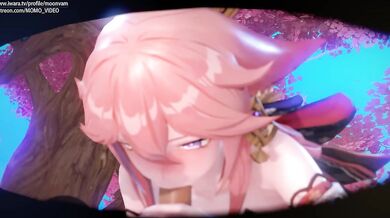 'The Sexy Maid Yae and the Miko Momoko: A Love Story Unfolds'