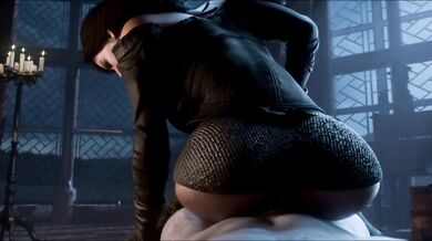 Yennefer's Reverse Cowgirl Ride with a Vampire