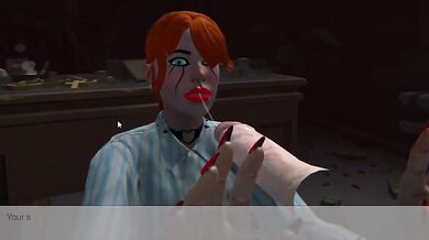 Lana's Blowjob Bonanza in the Boss' Lair