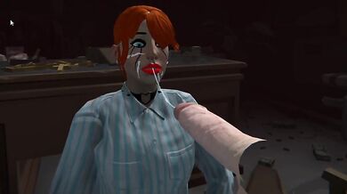 Lana's Blowjob Bonanza in the Boss' Lair