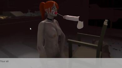 Lana's Blowjob Bonanza in the Boss' Lair