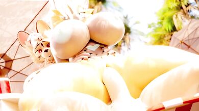 Zeraora loves to ride her cowgirl style while getting fucked in the ass!